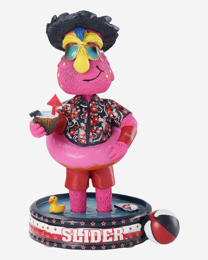 Slider Cleveland Guardians Memorial Day Mascot Bobblehead FOCO - FOCO.com
