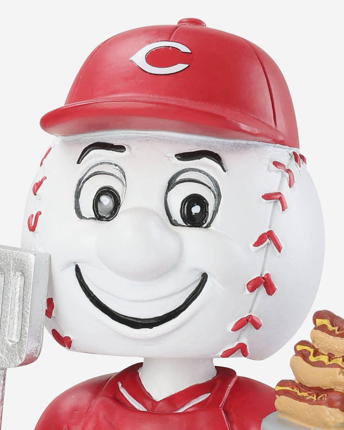 Mr Red Cincinnati Reds Memorial Day Mascot Bobblehead FOCO - FOCO.com