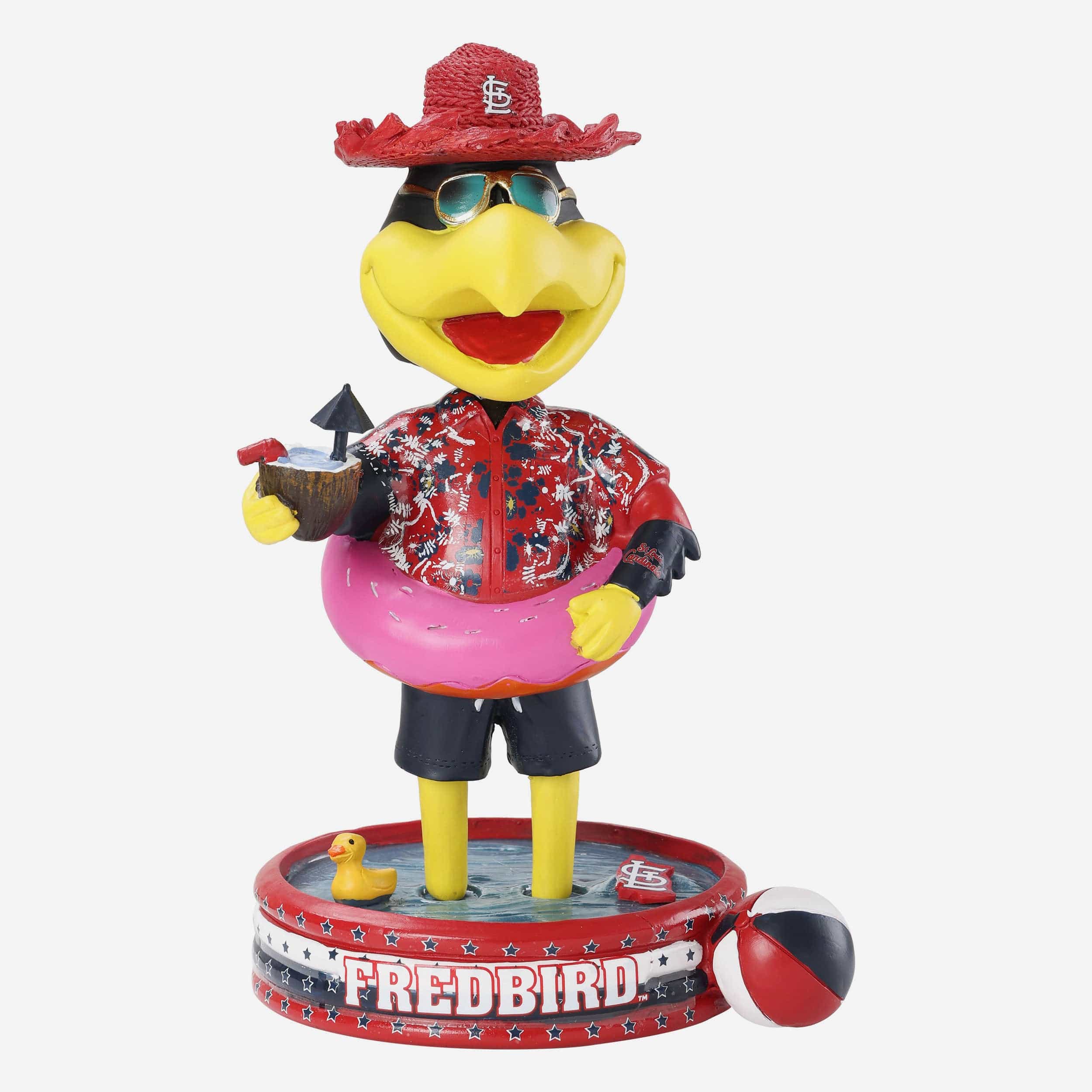 Fredbird St Louis Cardinals Thanksgiving Mascot Bobblehead FOCO