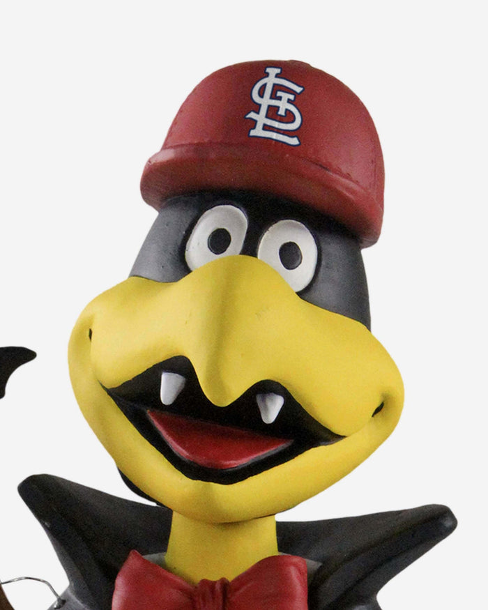 Fredbird St Louis Cardinals Light-Up Pumpkin Halloween Mascot Bobblehead FOCO - FOCO.com