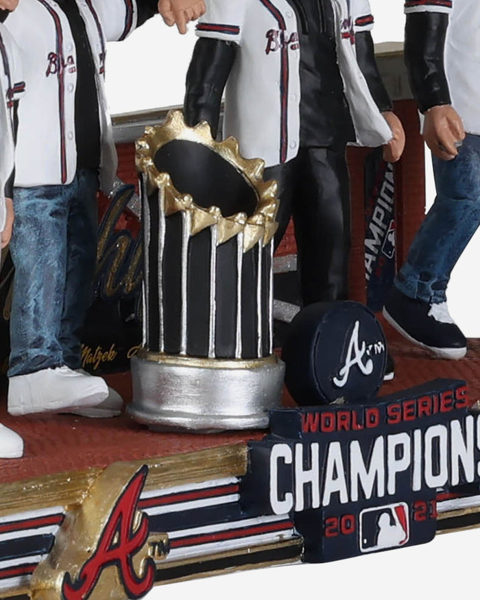 Tyler Matzek & Will Smith & Luke Jackson & AJ Minter Atlanta Braves Nightshift Mini Bobblehead Scene FOCO - FOCO.com