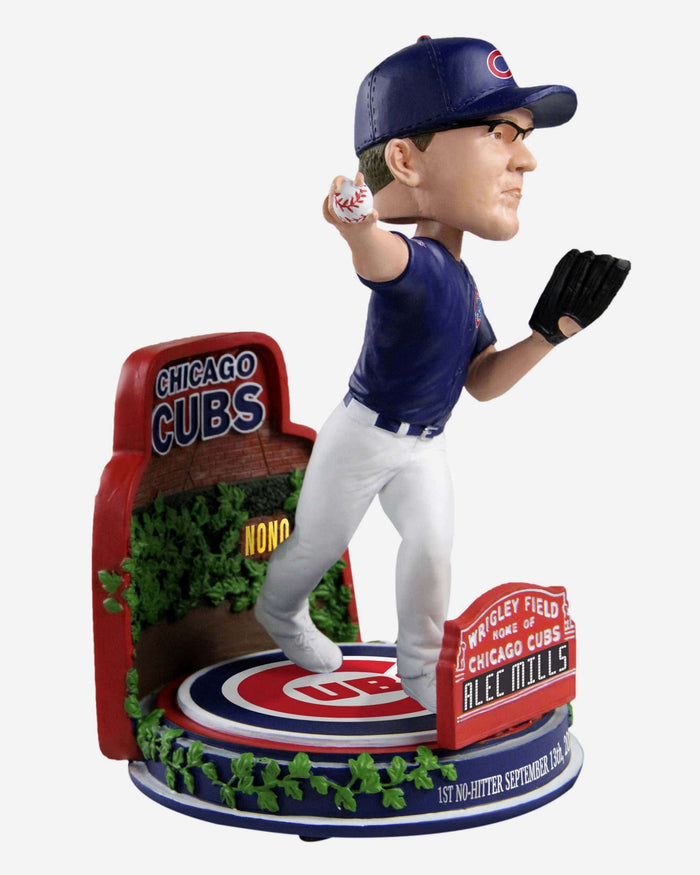 Alec Mills Chicago Cubs Ambassador No Hitter Bobblehead FOCO - FOCO.com
