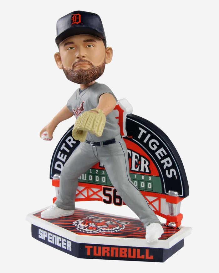 Spencer Turnbull Detroit Tigers No Hitter Bobblehead FOCO - FOCO.com