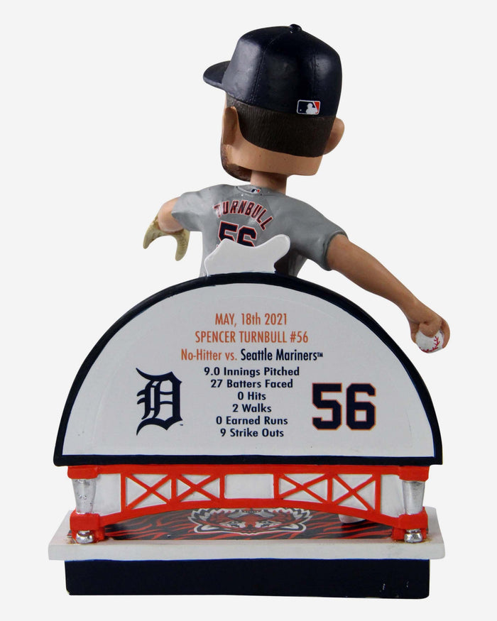 Spencer Turnbull Detroit Tigers No Hitter Bobblehead FOCO - FOCO.com