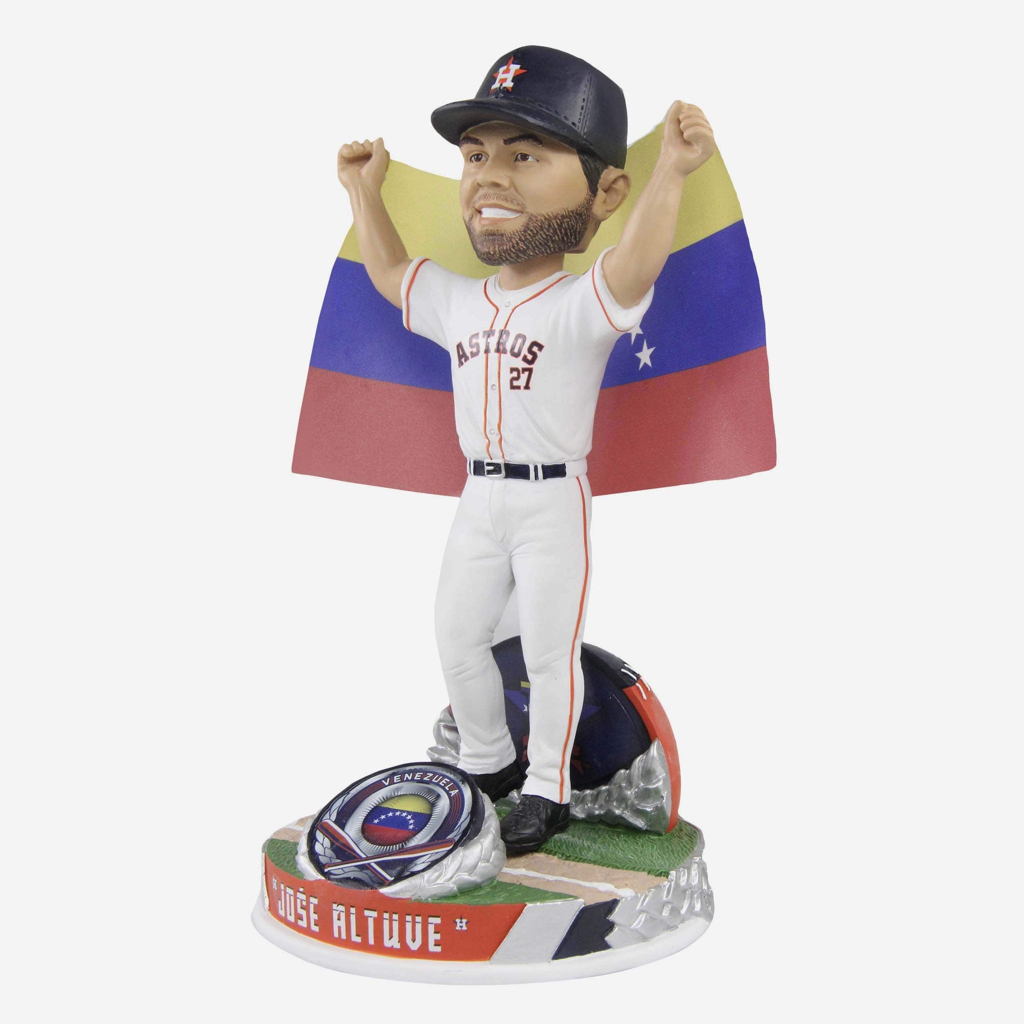 Jose Altuve Houston Astros National Flag Bobblehead FOCO