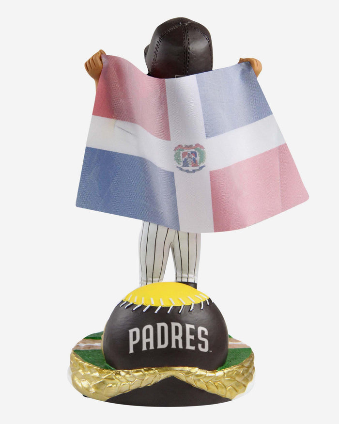 Fernando Tatis Jr San Diego Padres National Flag Bobblehead FOCO - FOCO.com