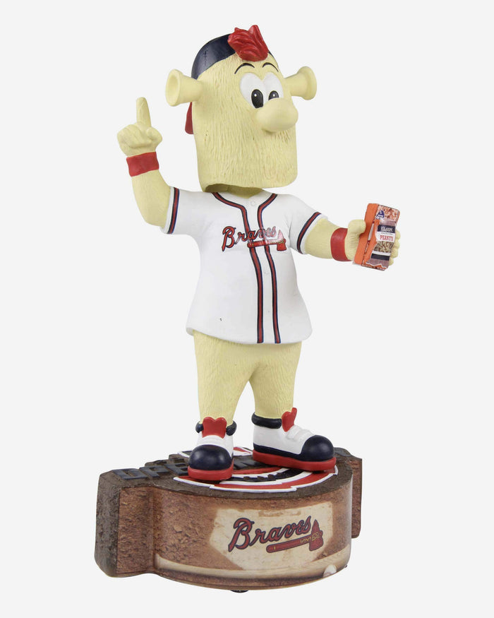 Blooper Atlanta Braves Opening Day Mascot Bobblehead FOCO - FOCO.com