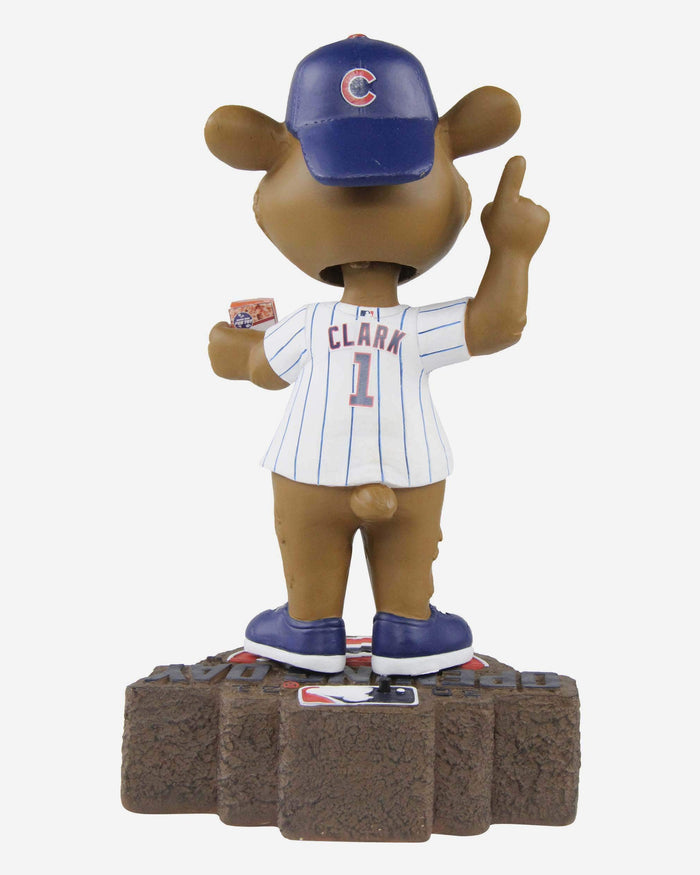 Clark Chicago Cubs Opening Day Mascot Bobblehead FOCO - FOCO.com