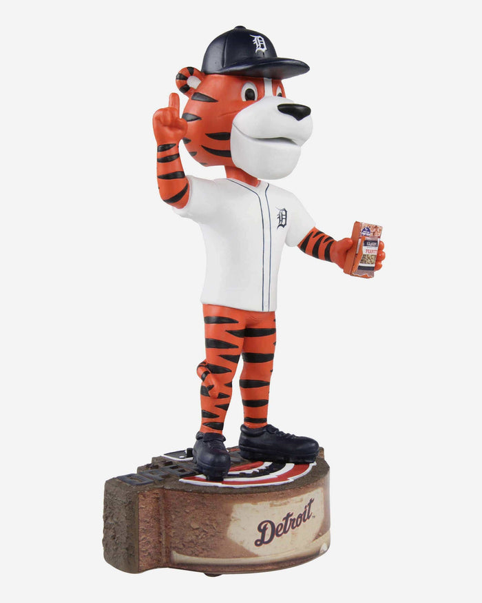 Paws Detroit Tigers Opening Day Mascot Bobblehead FOCO - FOCO.com