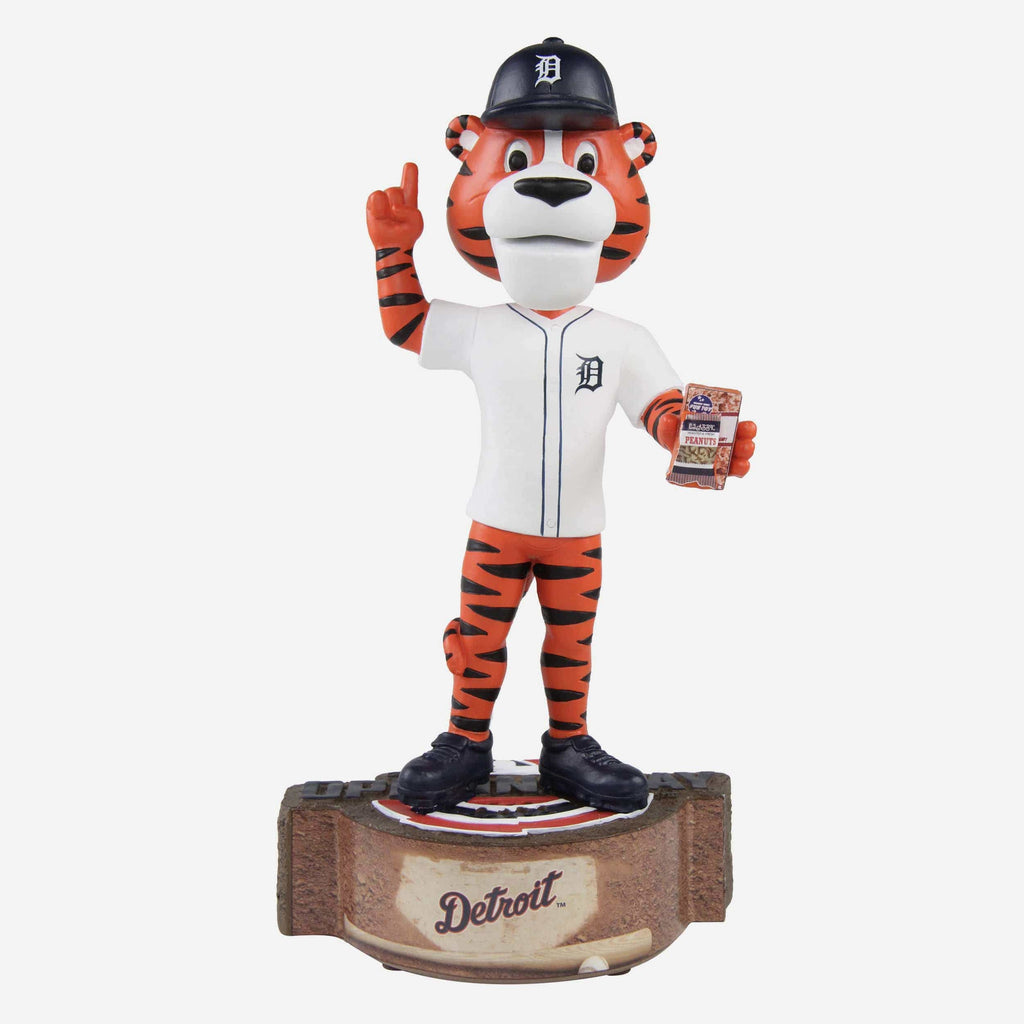 Paws Detroit Tigers Opening Day Mascot Bobblehead FOCO - FOCO.com