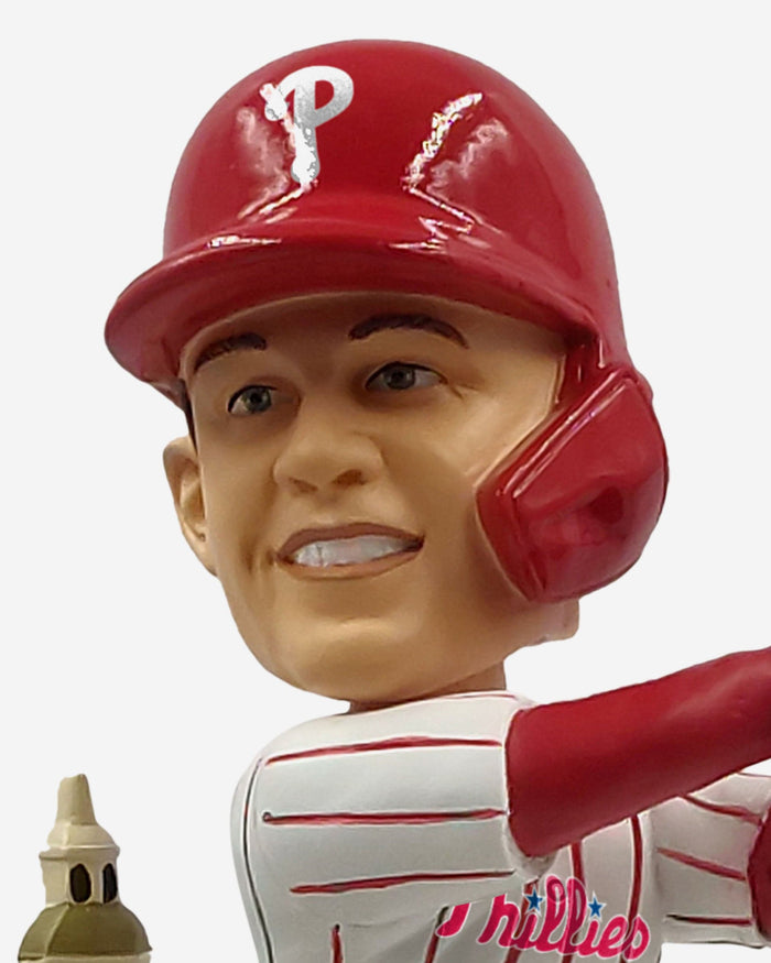 Rhys Hoskins Philadelphia Phillies Smash The Bell Broad St Bobblehead FOCO - FOCO.com