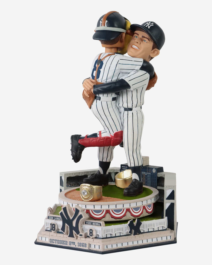 Don Larsen & Yogi Berra New York Yankees Perfect Game Dual Spinner Bobblehead FOCO - FOCO.com