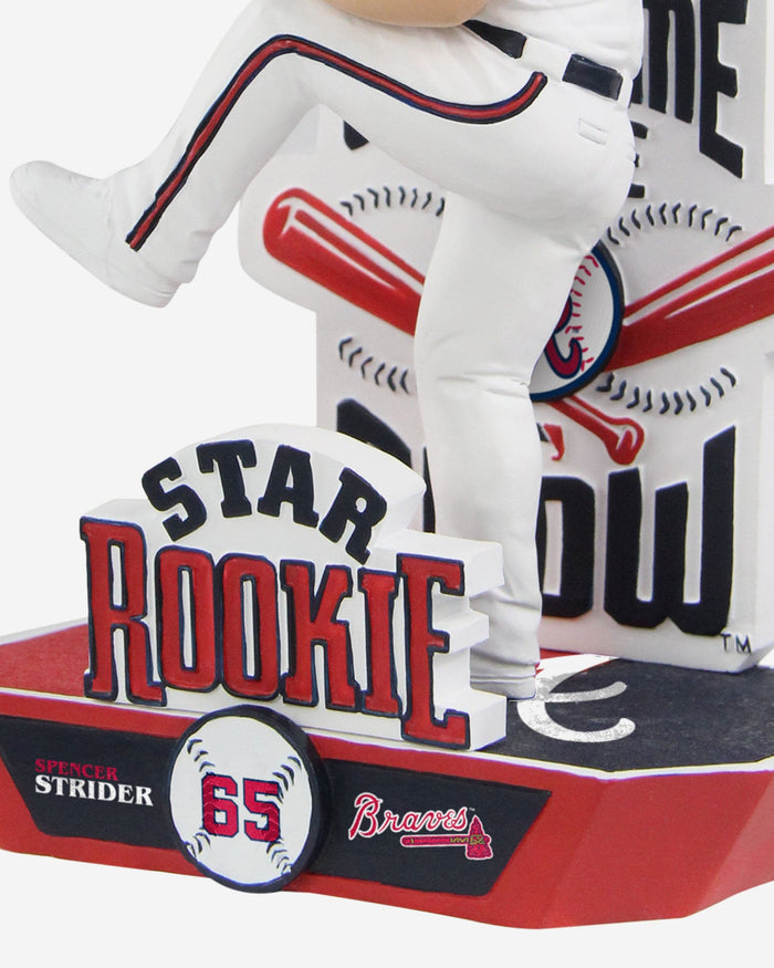 Spencer Strider Atlanta Braves Star Rookie Prospect Bobblehead FOCO - FOCO.com