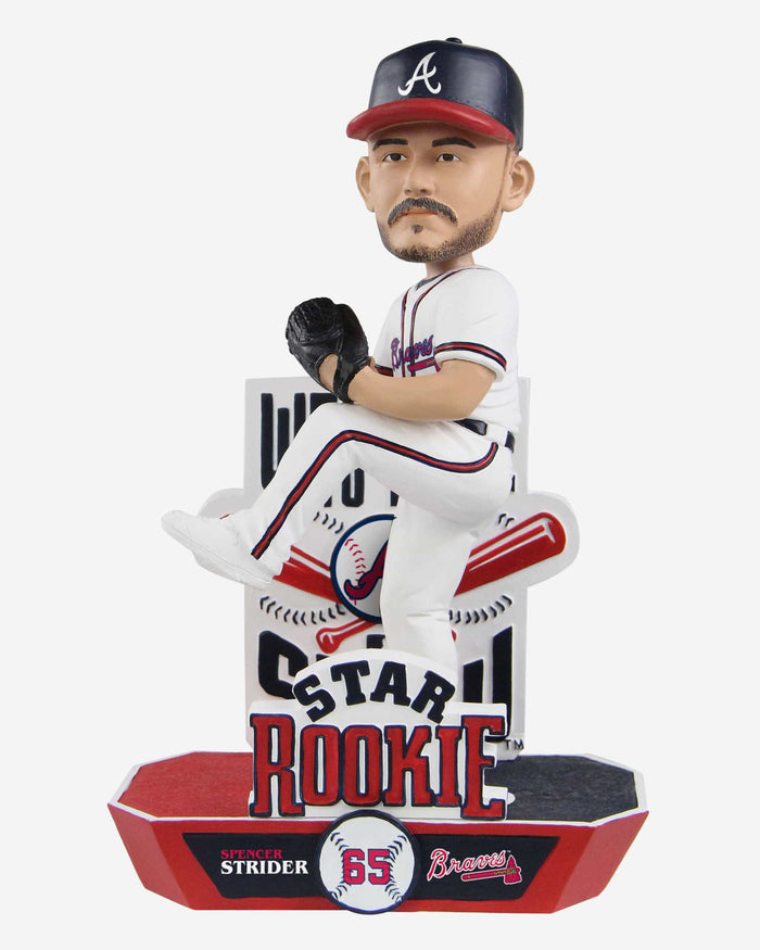 Spencer Strider Atlanta Braves Star Rookie Prospect Bobblehead FOCO - FOCO.com