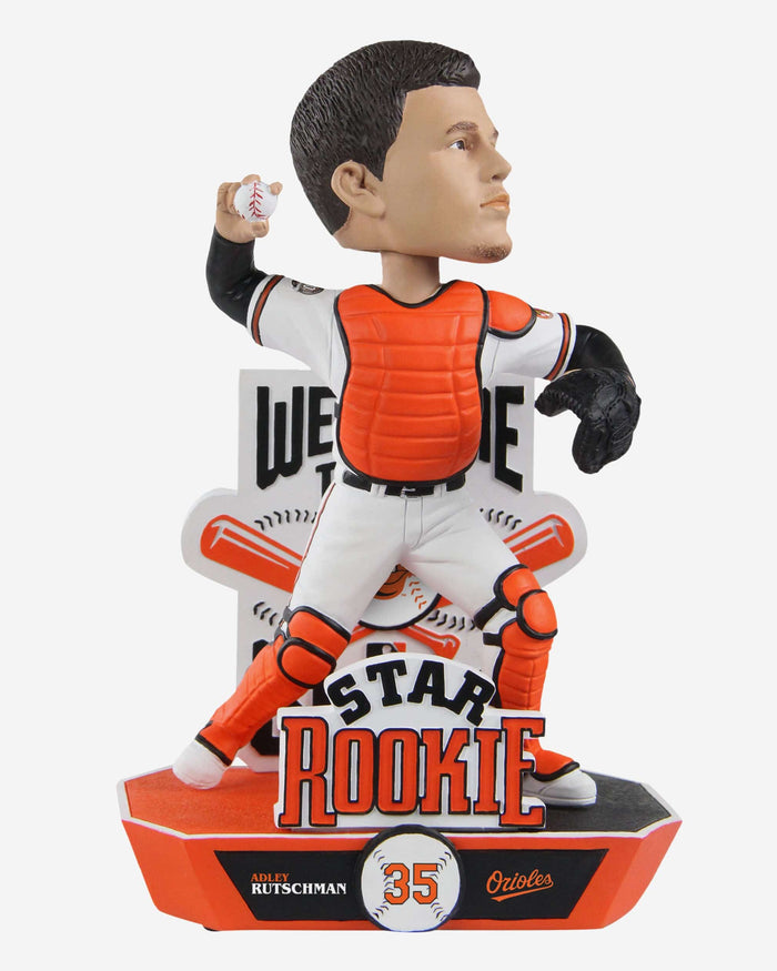 Adley Rutschman Baltimore Orioles Star Rookie Prospect Bobblehead FOCO - FOCO.com