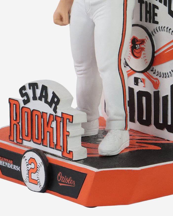 Gunnar Henderson Baltimore Orioles Star Rookie Bobblehead FOCO - FOCO.com