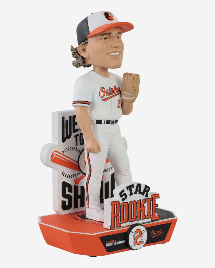 Gunnar Henderson Baltimore Orioles Star Rookie Bobblehead FOCO - FOCO.com
