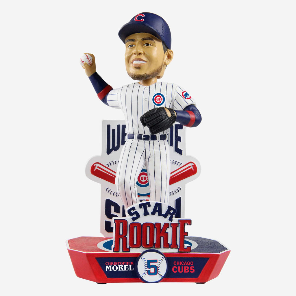 Christopher Morel Chicago Cubs Star Rookie Prospect Bobblehead FOCO - FOCO.com