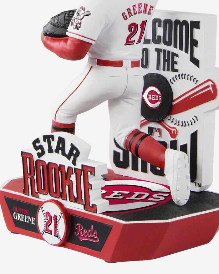 Hunter Greene Cincinnati Reds Star Rookie Prospect Bobblehead FOCO - FOCO.com