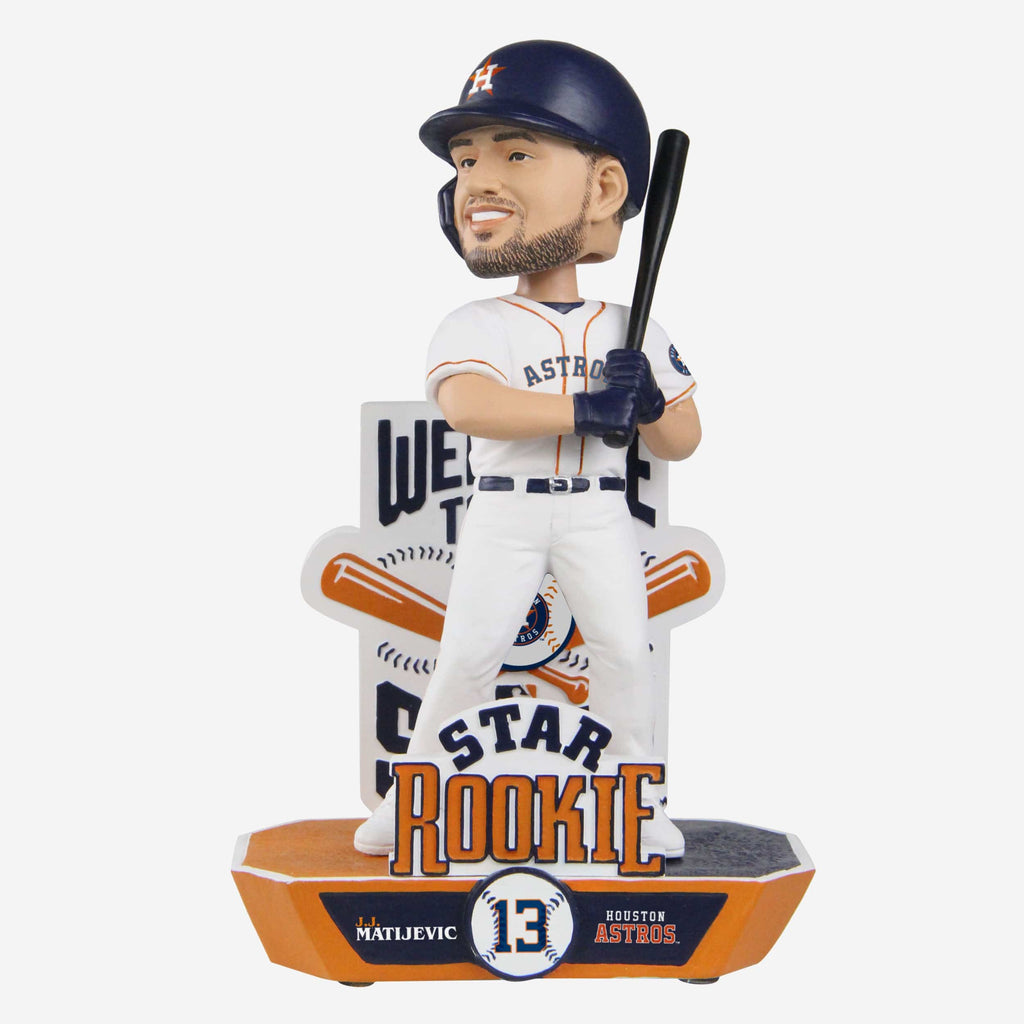 J.J. Matijevic Houston Astros Star Rookie Prospect Bobblehead FOCO - FOCO.com
