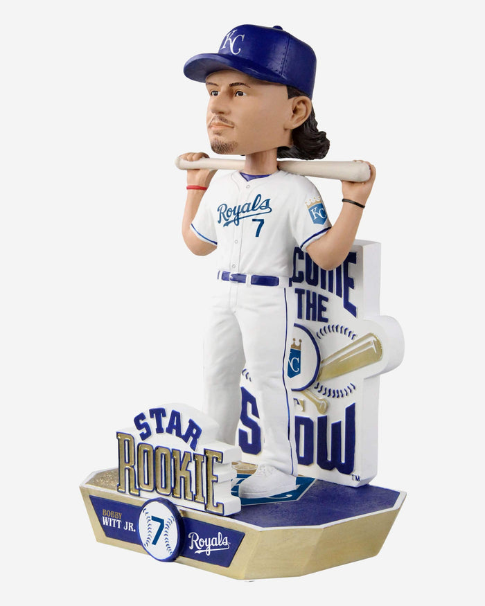 Bobby Witt Jr Kansas City Royals Star Rookie Prospect Bobblehead FOCO - FOCO.com