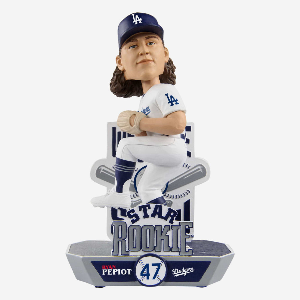 Ryan Pepiot Los Angeles Dodgers Star Rookie Prospect Bobblehead FOCO - FOCO.com