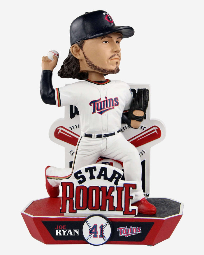 Joe Ryan Minnesota Twins Star Rookie Prospect Bobblehead FOCO - FOCO.com