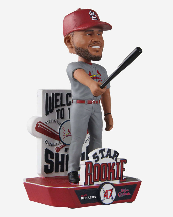 Ivan Herrera St Louis Cardinals Star Rookie Prospect Bobblehead FOCO - FOCO.com