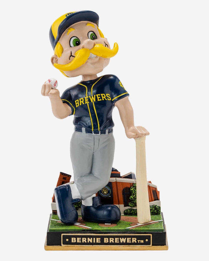 Bernie Brewer Milwaukee Brewers Gate Series Mascot Bobblehead Officially Licensed by MLB