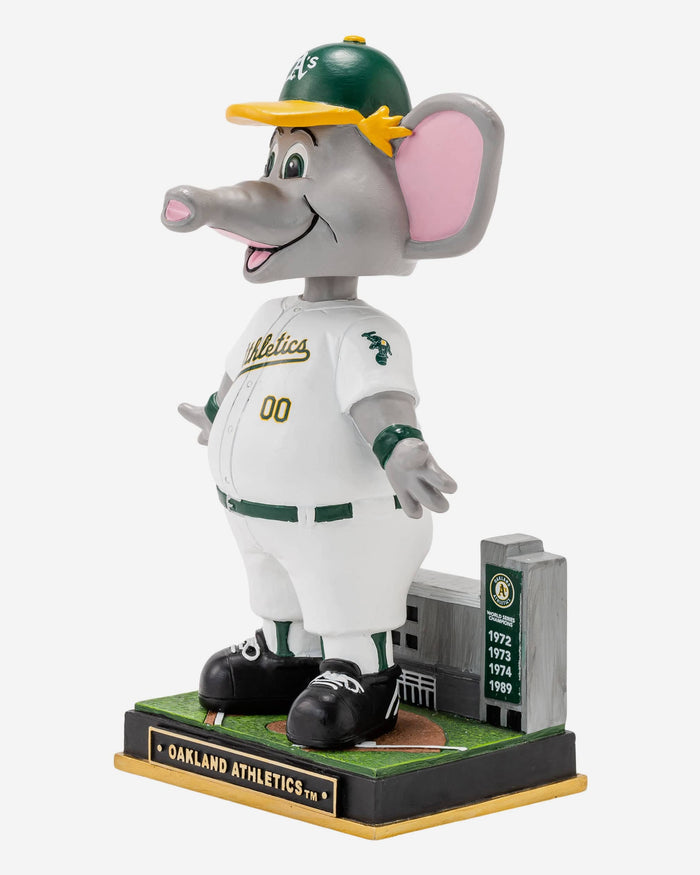 Stomper Oakland Athletics Gate Series Mascot Bobblehead FOCO - FOCO.com