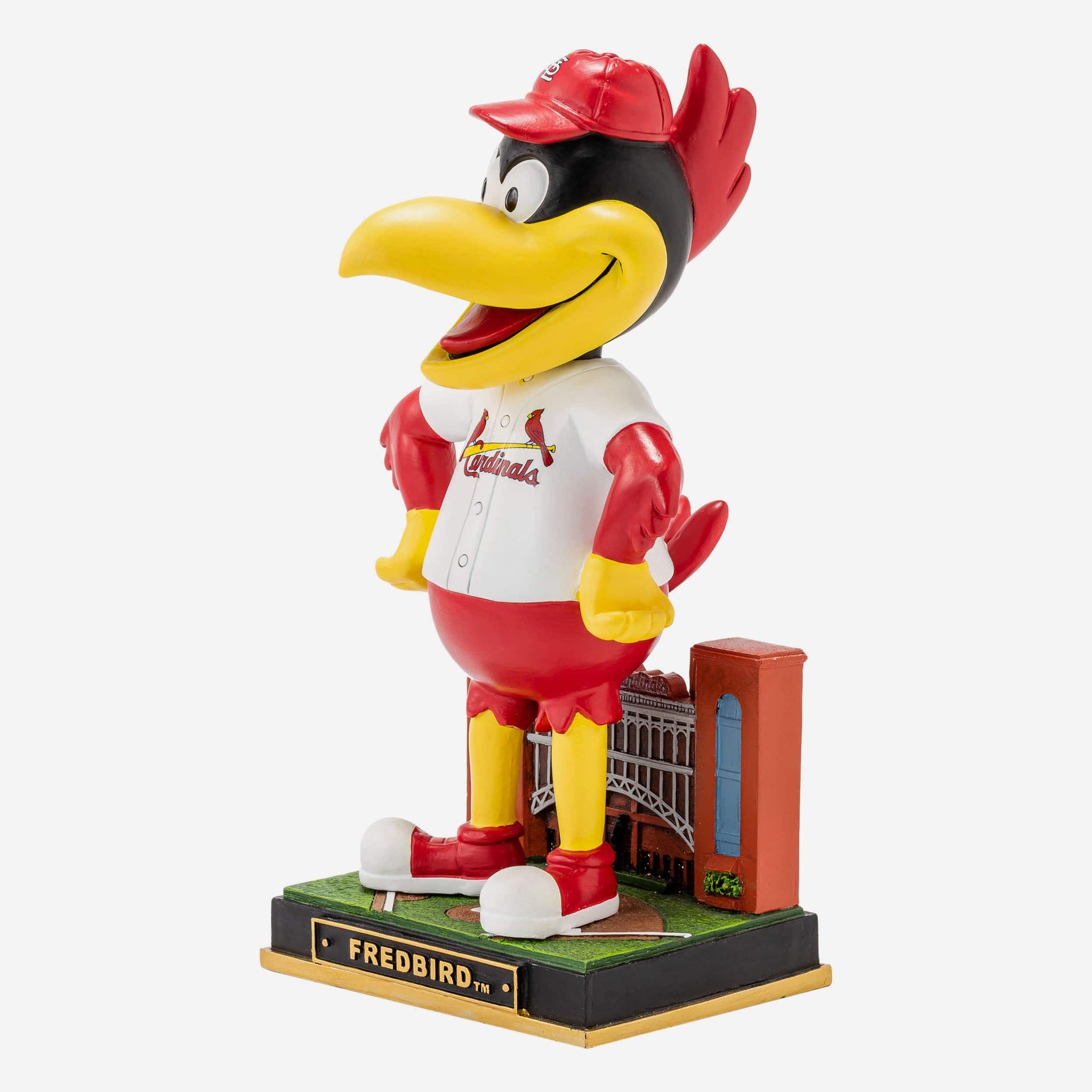 Fredbird and a yule log give St. Louis Cardinals fans all of the holiday  feels