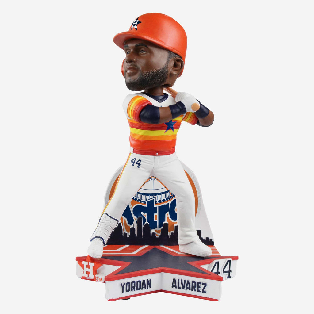 Yordan Alvarez Houston Astros Retro Jersey Bobblehead FOCO - FOCO.com