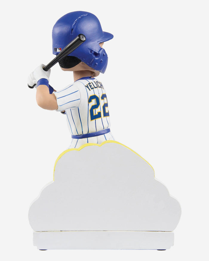 Christian Yelich Milwaukee Brewers Retro Jersey Bobblehead FOCO - FOCO.com