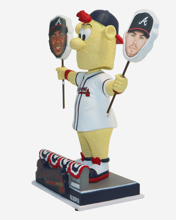 Blooper Atlanta Braves The Show Goes On Mascot Bobblehead FOCO - FOCO.com