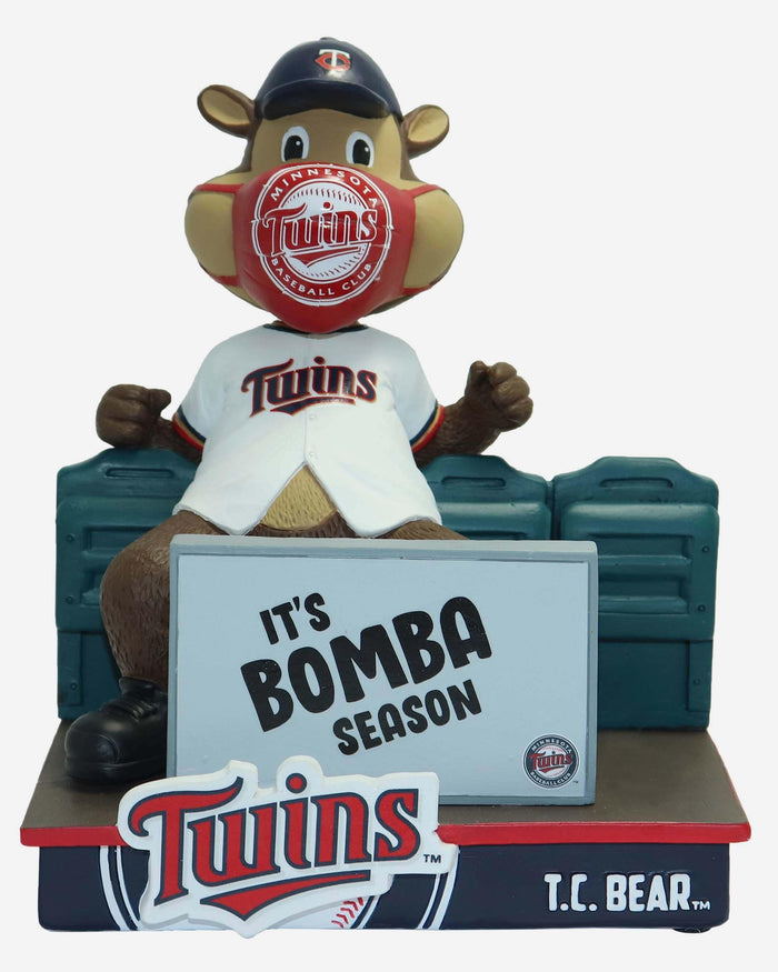 TC Bear Minnesota Twins The Show Goes On Mascot Bobblehead FOCO - FOCO.com