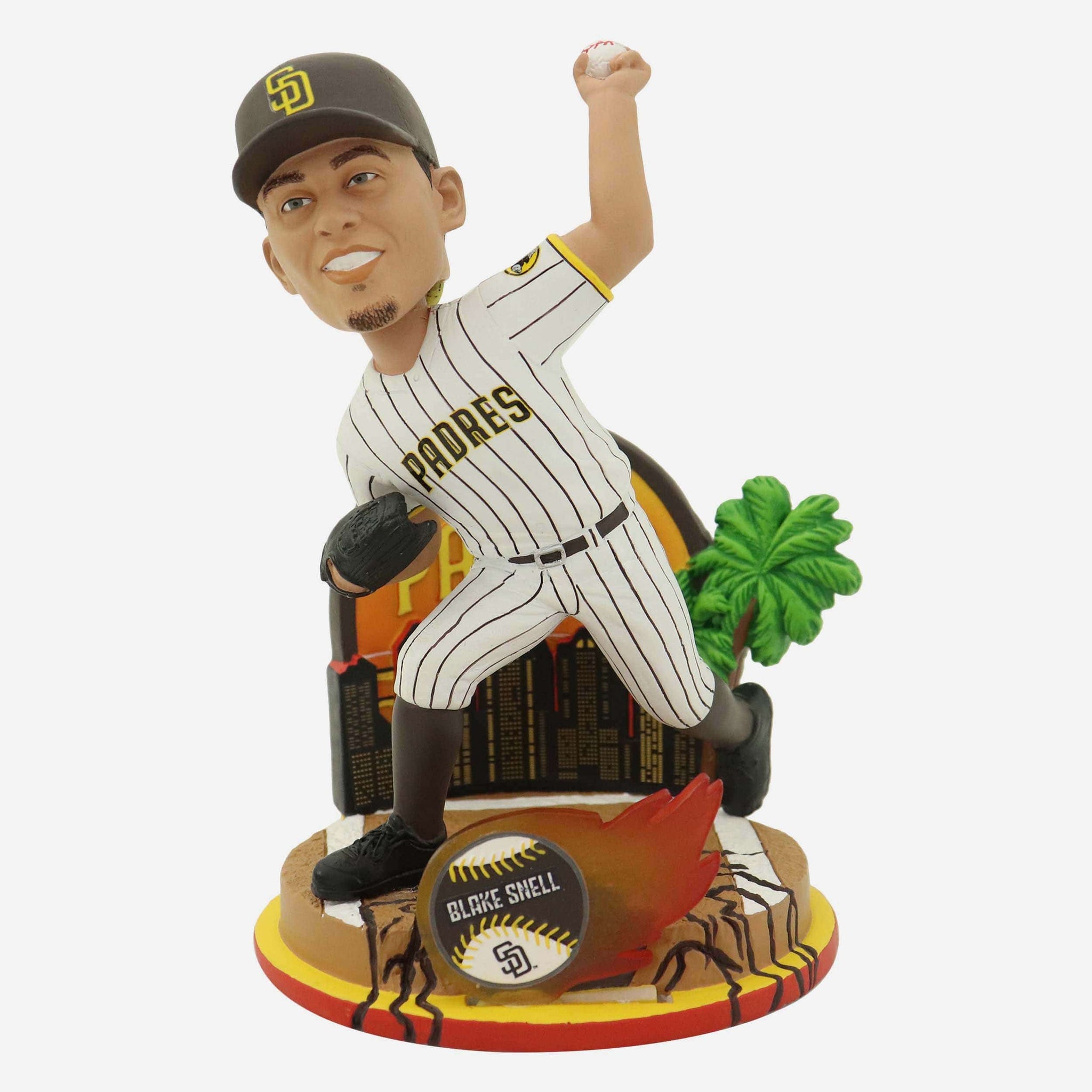 Blake Snell San Diego Padres Sunset Cityscape Bobblehead FOCO