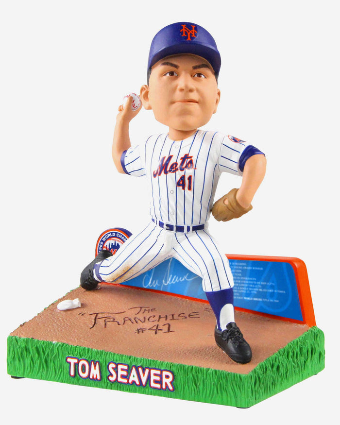 Tom Seaver New York Mets Career Stats Bobblehead FOCO - FOCO.com