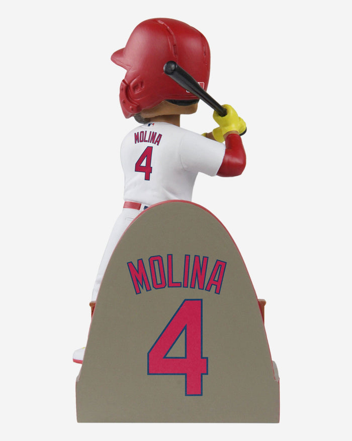 Yadier Molina St Louis Cardinals Career Stats Bobblehead FOCO - FOCO.com