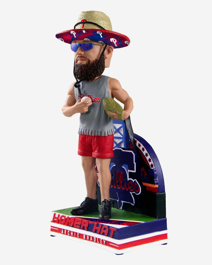 Archie Bradley Philadelphia Phillies Straw Hat Bobblehead FOCO - FOCO.com