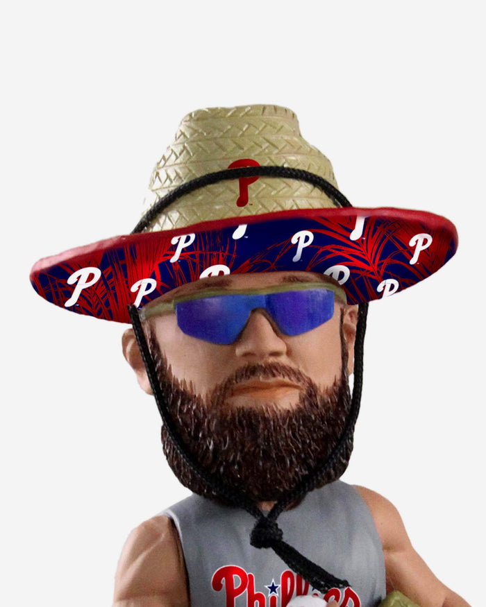 Archie Bradley Philadelphia Phillies Straw Hat Bobblehead FOCO - FOCO.com