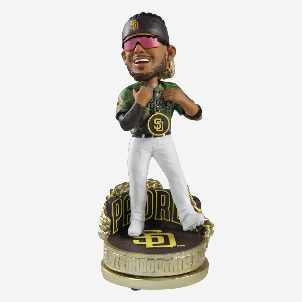 Fernando Tatis Jr San Diego Padres Swag Chain Bobblehead FOCO - FOCO.com