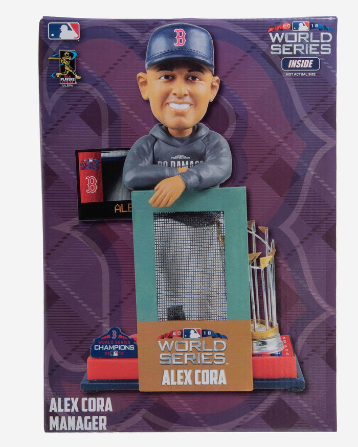 Alex Cora Boston Red Sox World Series Special Moment Bobblehead FOCO - FOCO.com