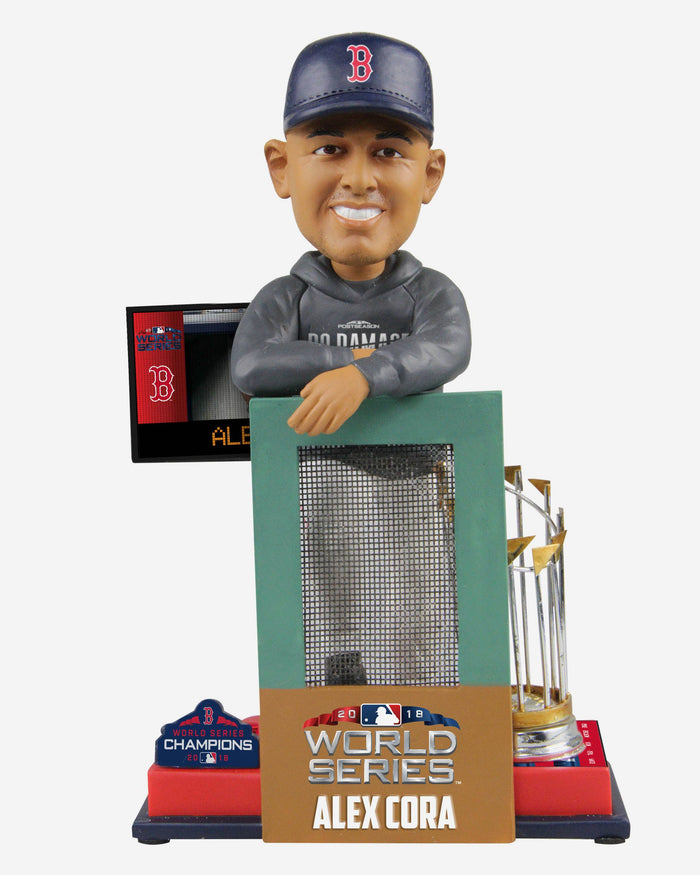Alex Cora Boston Red Sox World Series Special Moment Bobblehead FOCO - FOCO.com