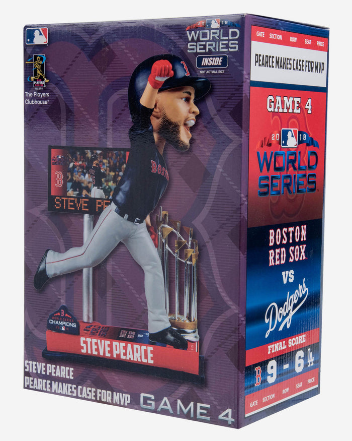 Steve Pearce Boston Red Sox World Series Special Moment Bobblehead FOCO - FOCO.com
