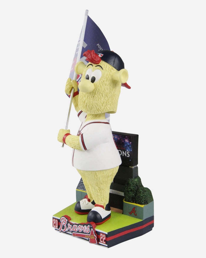 Blooper Atlanta Braves The East Is Ours Mascot Bobblehead FOCO - FOCO.com