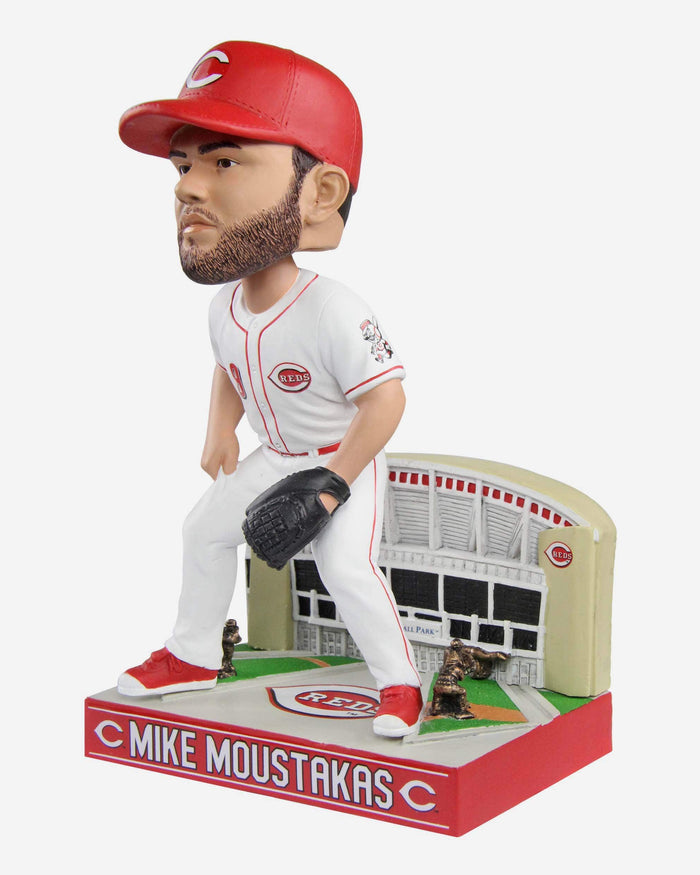Mike Moustakas Cincinnati Reds Thematic Bobblehead FOCO - FOCO.com