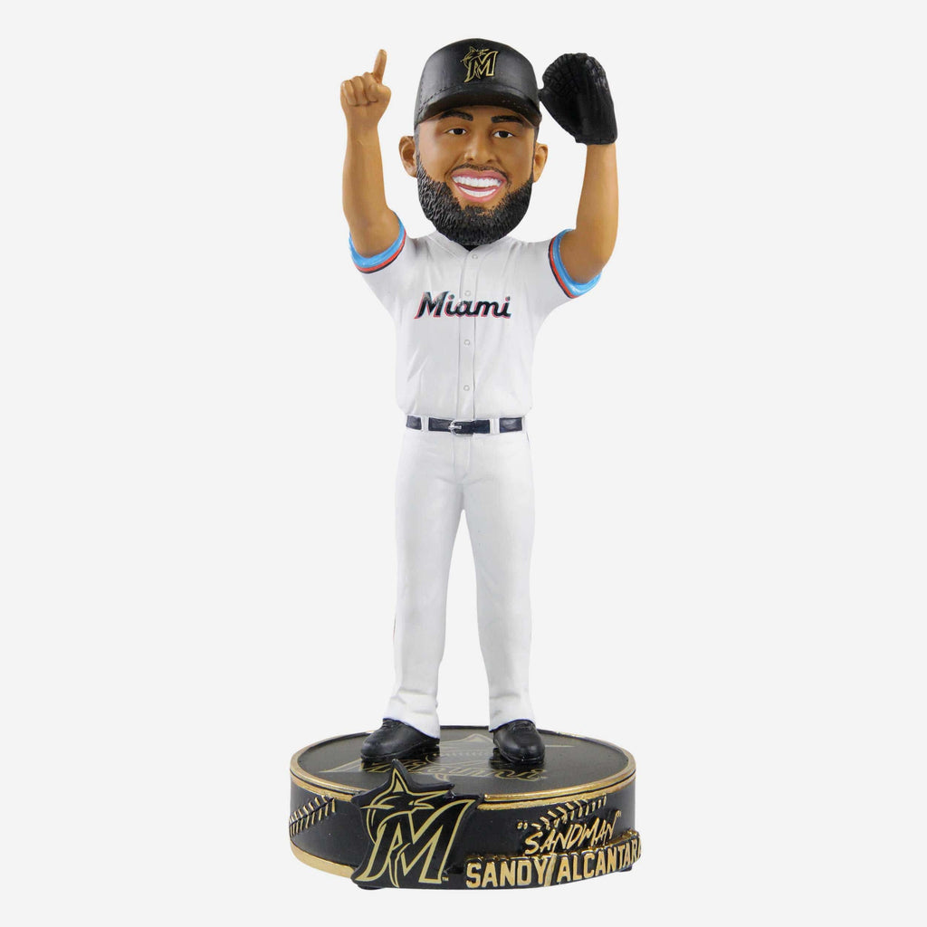 Sandy Alcantara Miami Marlins Sandman Bobblehead FOCO - FOCO.com