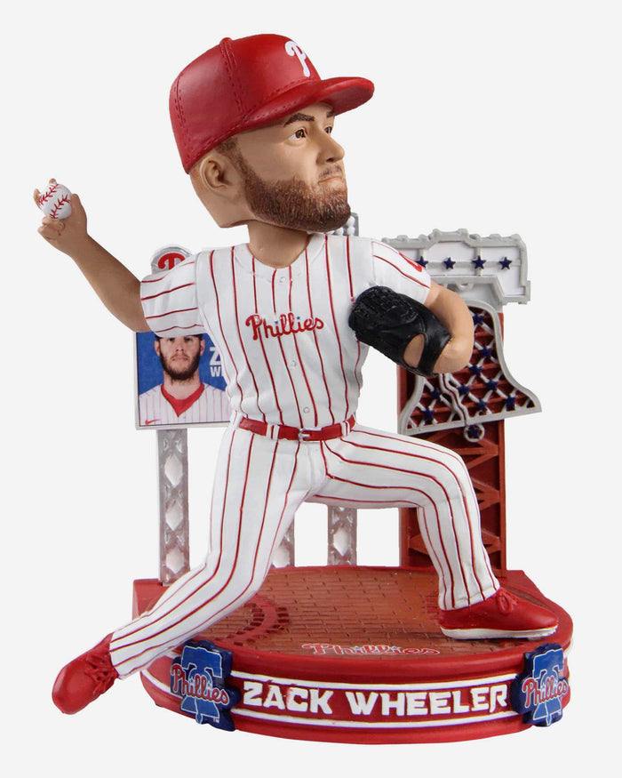 Zack Wheeler Philadelphia Phillies Light The Bell Bobblehead FOCO - FOCO.com