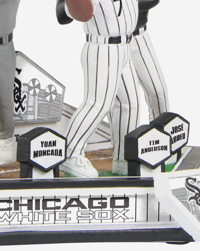 Jose Abreu & Yoan Moncada & Tim Anderson Chicago White Sox Triple Bobblehead FOCO - FOCO.com