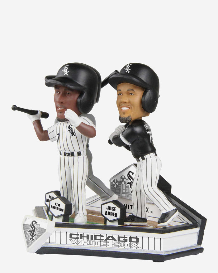 Jose Abreu & Yoan Moncada & Tim Anderson Chicago White Sox Triple Bobblehead FOCO - FOCO.com